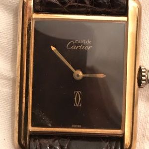 VINTAGE CARTIER WATCH sapphire SOLD. SOLD SOLD